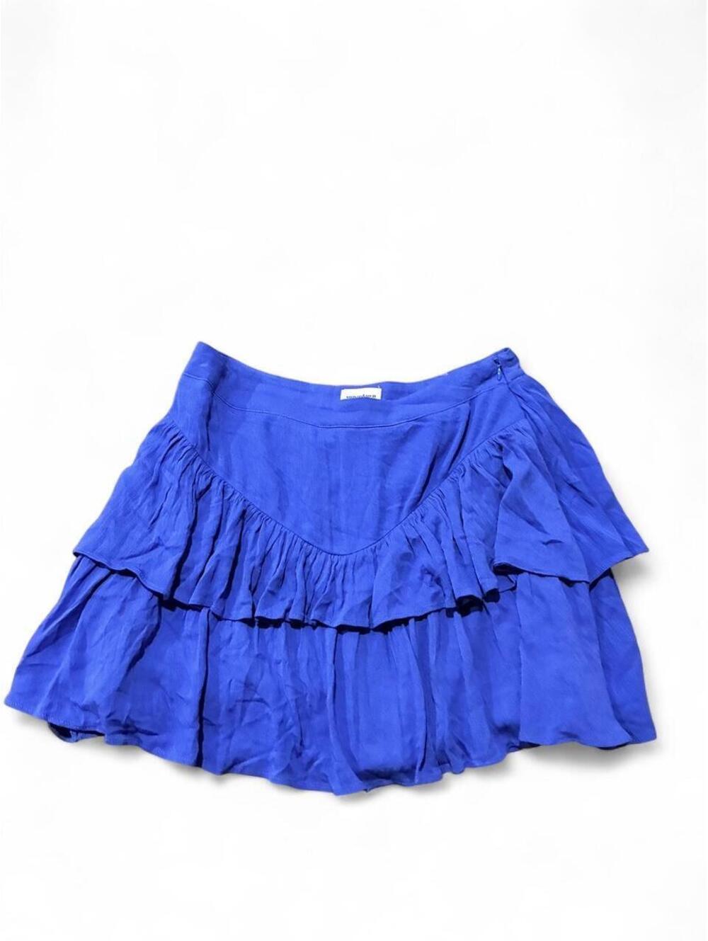 Superdown Women's Blue and Purple Skirt